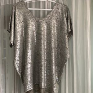 Metallic blouse